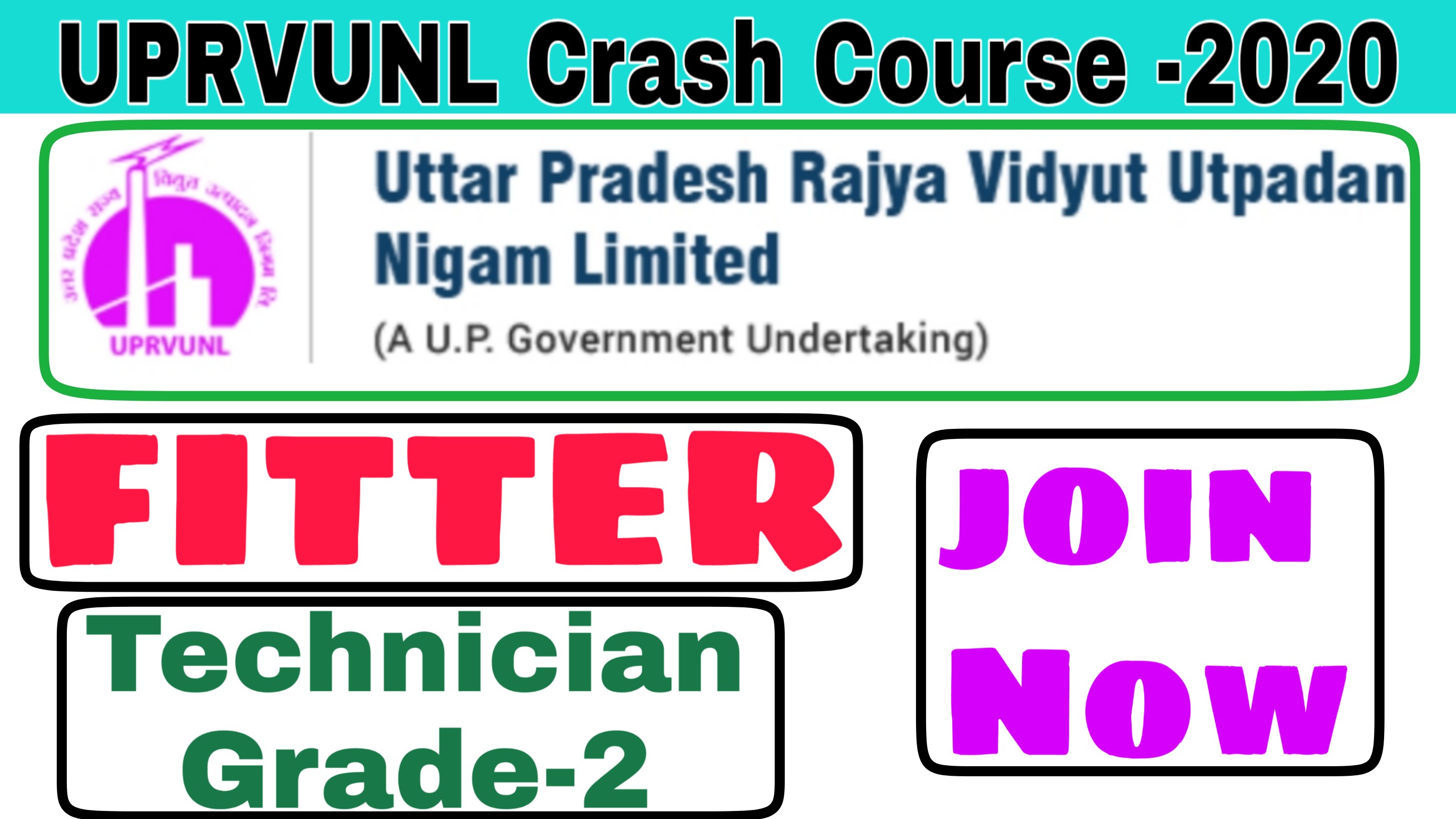 UPRVUNL Fitter Crash Course -2020. cover