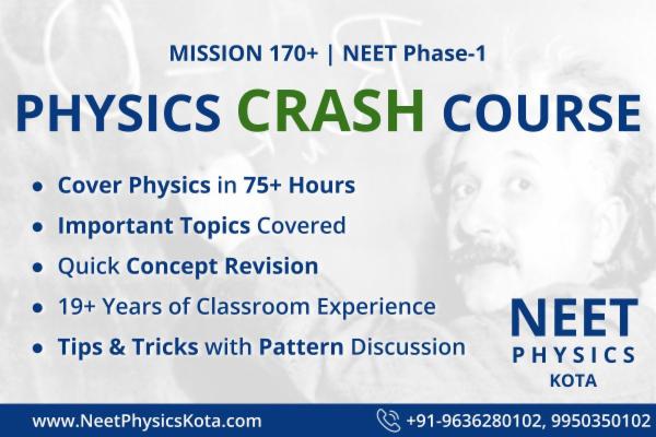 NEET Crash Course for Physics | Phase-1 cover
