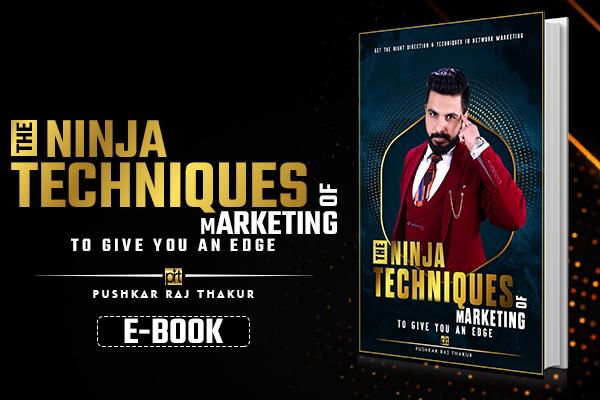 Marketing Ninja Techniques E-Book cover