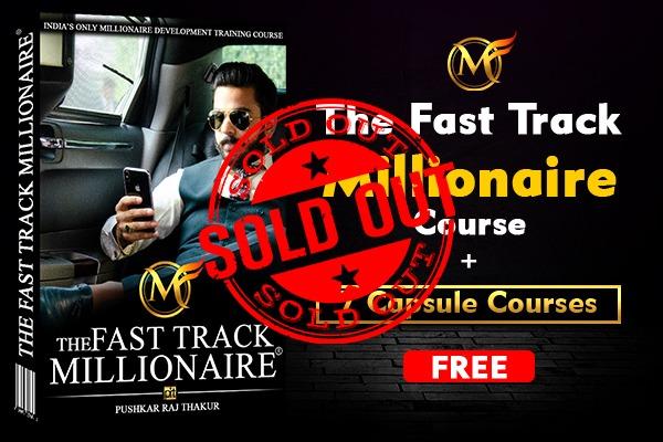 The Fast Track Millionaire (Hindi) + WorkSheet cover