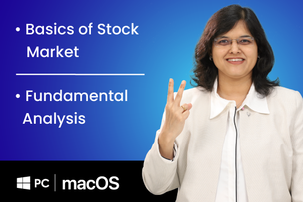 Basics Of Stock Market + Fundamental Analysis(For Windows PC and macOS) (BOSM + FA - English) cover