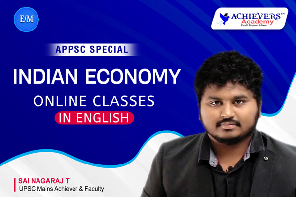 APPSC Indian Economy Classes in English cover