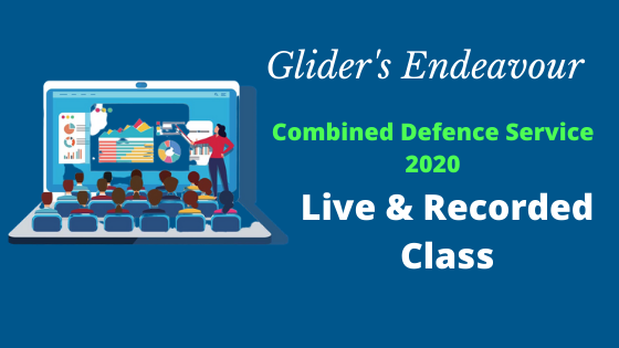 Combined Defence Service Exam | Live & Recorded Class cover