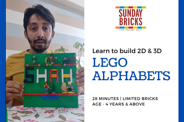 Build Alphabets with LEGO cover