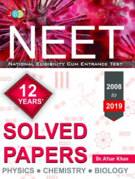 “MODEL SOLVED PAPERS”:—NEET 12 YEARS (2008 TO 2019)- Physics|Chemistry|Biology cover