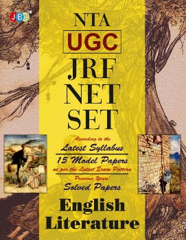 ‘ENGLISH LITERATURE’ UGC NTA/NET/JRF/SET:- 15 Model Papers (as per the Latest Exam Pattern with Previous years’ Solved Papers) cover