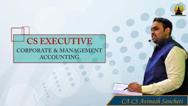 CS Executive Corporate & Management Accounting