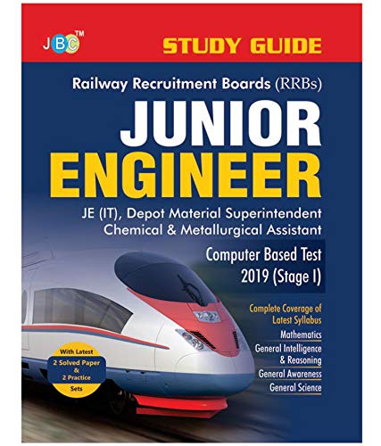 Railway Recruitment Boards (RRBs) Junior Engineer Computer Based Test 2019 2019 (Stage I ) cover