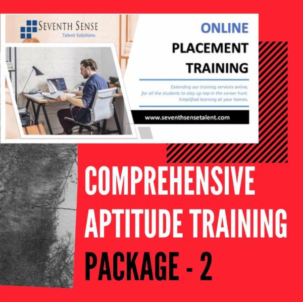 COMPREHENSIVE PLACEMENT TRAINING cover