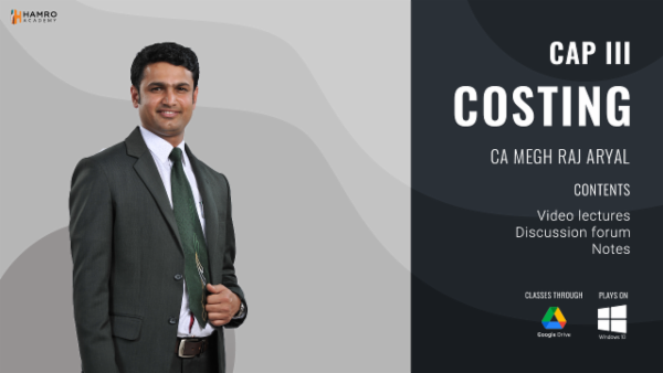 CA CAP III Costing cover