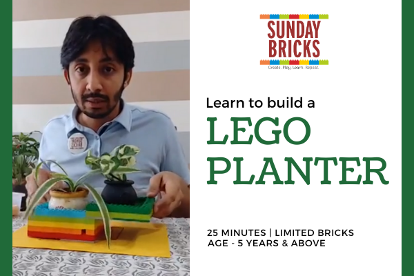 Build a LEGO Planter cover