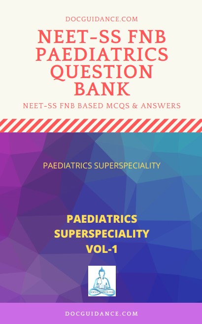 Paediatrics NEET-SS Question Bank ebook 1 cover