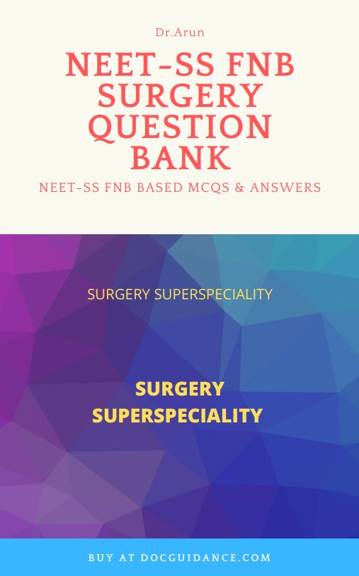 Surgery NEET-SS Question Bank ebook 2019 cover