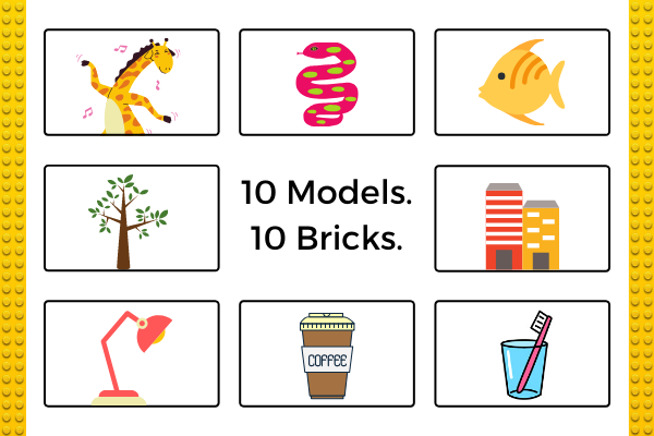 10 Models With ONLY 10 Bricks cover