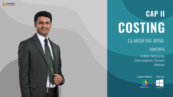 CAP II Costing cover