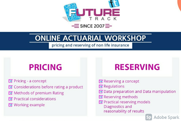 PRICING & RESERVING IN NON LIFE cover