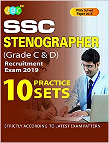 15 Practice Sets’ SSC STENOGRAPHER (Grade C& D) Recruitment Exam 2019 Strictly on Latest Exam Pattern cover