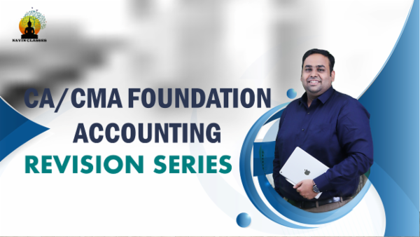 CA/CMA Foundation Accounting Revision Series cover