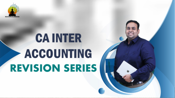 CA Inter Accounting Revision Series cover