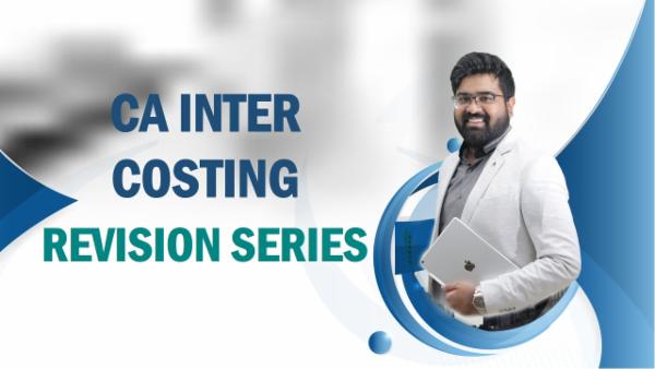 CA Inter Costing Revision Series cover