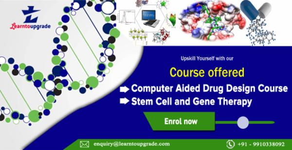 Computer Aided Drug Design/Discovery + Stem cell and gene therapy cover
