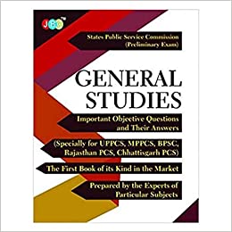 General Studies (MCQ) For States Public Service Commission (Preliminary Exam) cover