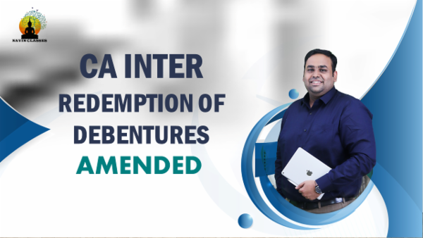 CA Inter Redemption of Debentures (Amended) cover