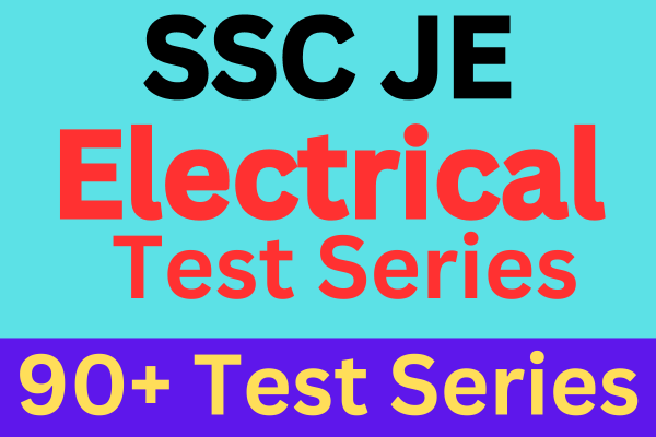 SSC JE 2025 Electrical Test Series, Best Online Test Series for SSC JE Electrical Engineering cover