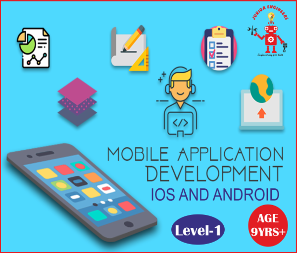 Android & IOS App Development for Kids cover