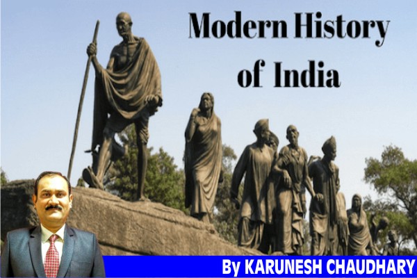 Modern History of India cover
