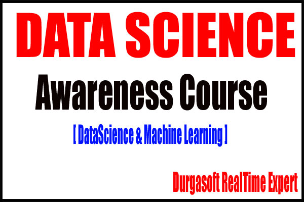 Data Science Awareness Course cover