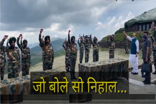 Sikh soldiers' Jaikara JO BOLE SO NIHAL cover