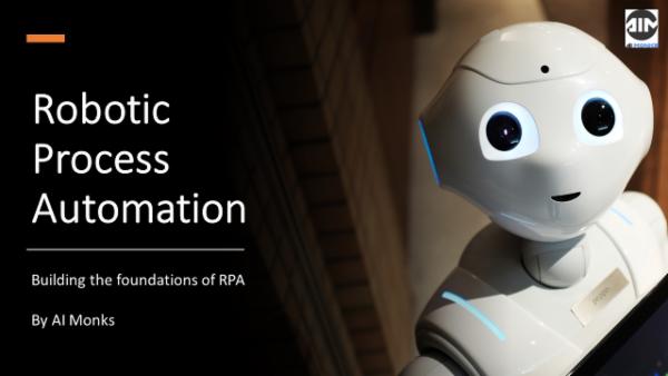 Introduction to Robotic Process Automation (RPA) cover