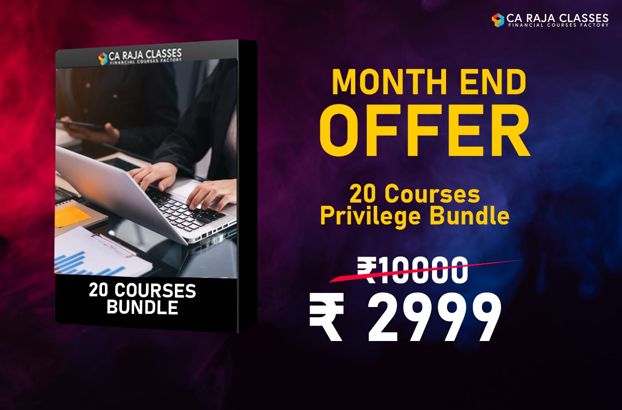 20 Financial Courses Privilege Bundle cover