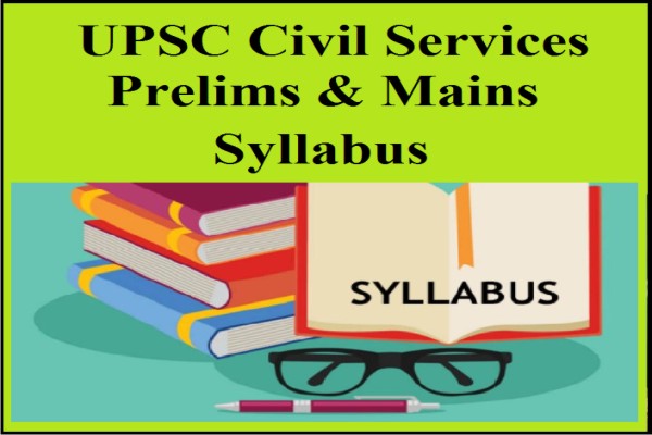 Syllabus of UPSC cover