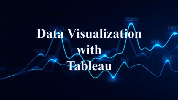 Internship on Data Visualization with Tableau (Suitable for BE and BCOM/BBM/MBA Students) cover