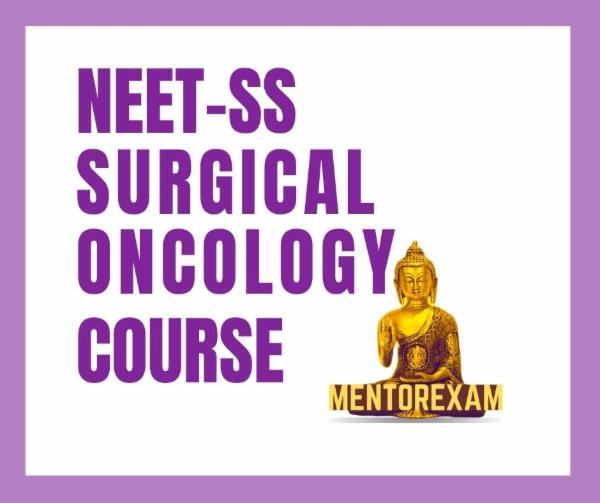 NEET-SS Surgical Oncology Superspecialities mcq exam course cover