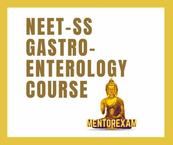 NEET-SS Gastroenterology Superspecialities mcq exam course cover
