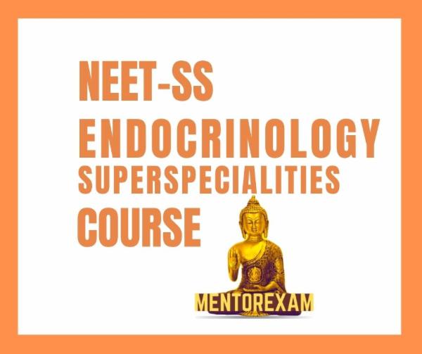 NEET-SS Endocrinology Superspecialities mcq exam course cover