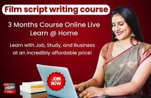 Online Live Film Script Writing Course cover