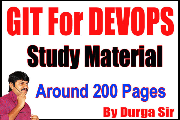 GIT for Devops Study Material cover