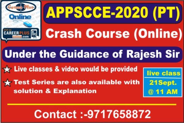 Live Class for APPSCE Prelims 2020 Date 21 Sep 2020 cover