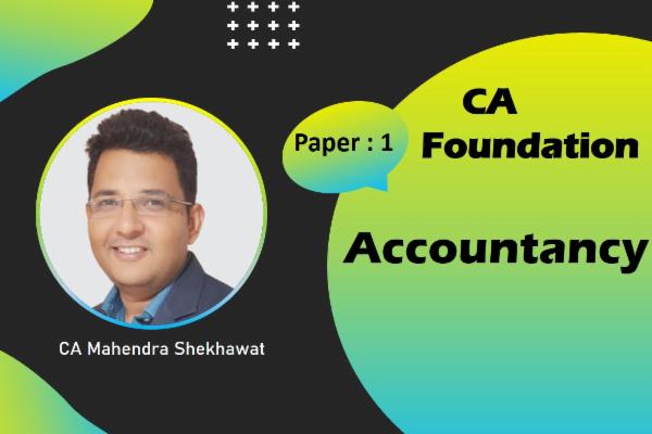 CA Foundation - Accountancy cover