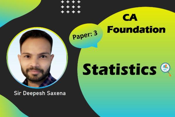 CA foundation - Statitics cover