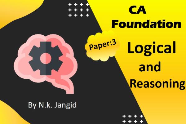 CA Foundations - Logical & Reasoning cover