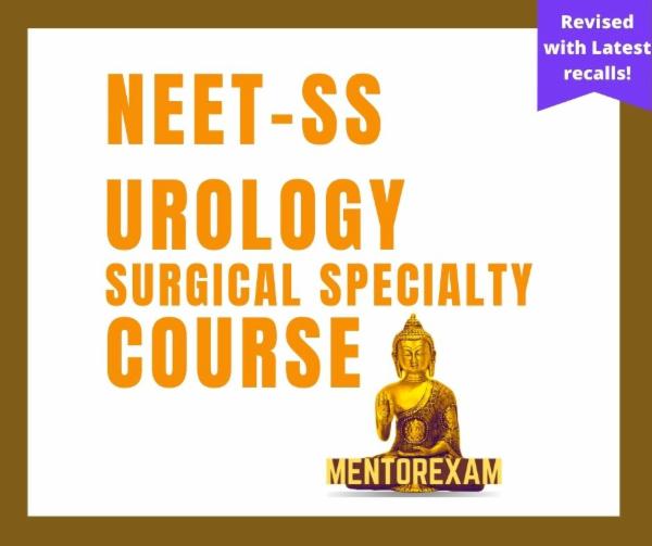 NEET-SS MCh Urology Mcq Mock Exam Course cover