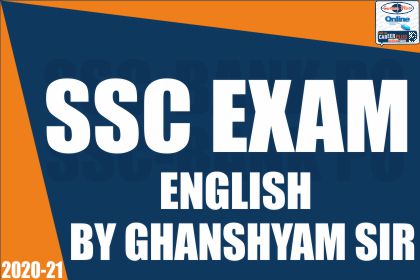 SSC Exam: English Special by Ghanshyam Sir cover