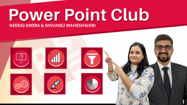 PowerPoint Club by Neeraj Arora and Shivangi Maheshwari cover