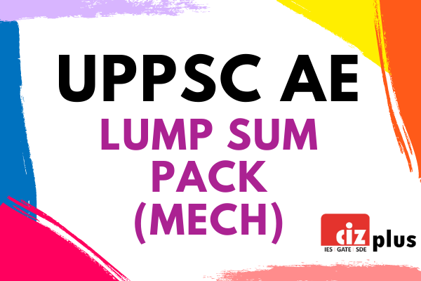 UPPSC AE Lump Sum Pack (Mechanical) cover