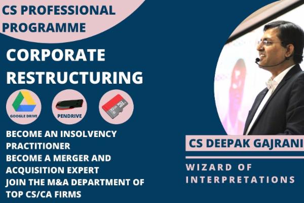 OMS_CS PROF - Corporate Restructuring - Google Drive / Pen Drive cover